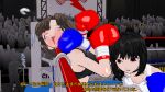  3d_custom_girl boxing catfight lucky10200 punching 