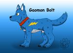  bolt digimon disney gaomon gaosonic 