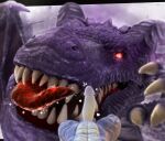 2025 3d_(artwork) 4_fingers abs ambiguous_gender anthro anthro_on_feral artist_logo artist_name bestiality big_dom_small_sub black_bars blender_(artwork) blurred_background bodily_fluids bright_eyes claws dark_body digital_media_(artwork) dominant dominant_ambiguous dominant_feral dragon duo erection extreme_size_difference feral finger_claws fingers first_person_view genital_danger_play genitals glans grey_body heart_symbol hi_res horn imminent_bestiality imminent_fellatio imminent_oral imminent_sex interspecies lizard_(petruz) logo looking_at_another looking_at_another&#039;s_penis lying male male/ambiguous male_on_feral mario_bros mythological_creature mythological_scalie mythology nintendo nude on_back open_mouth out_of_frame ovis_wooloo paint.net_(artwork) penis purple_body red_eyes red_tongue ruined_dragon saliva saliva_on_tongue scalie sharp_teeth size_difference snout sparkles super_mario_odyssey teeth text tongue tongue_out white_body white_penis wings