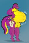 absurd_res after_vore alligator alligatorid anthro award balls belt blush bone claws crocodilian death digestion digestion_noises duo fatal fatal_vore feet foreskin genitals hands_on_hips hi_res intersex invader_(invaderthegator) male male/male maleherm octariax penis reptile rope scalie servo117 skull smug smug_expression smug_face smug_grin snuff standing tail toe_claws trophy vore