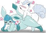 2025 all_fours alolan_form alolan_vulpix ambiguous_penetration anthro anthro_on_feral anthro_penetrated anthrofied bestiality big_breasts big_butt blue_body blue_ears blue_fur blue_inner_ear blue_nose blue_sclera blush blush_lines bodily_fluids breast_squish breasts butt canid canine digital_media_(artwork) dipstick_tail doggystyle duo eeveelution enigi09 female female_on_feral female_penetrated feral feral_penetrating feral_penetrating_anthro feral_penetrating_female from_behind_position fur generation_4_pokemon generation_7_pokemon genital_fluids glaceon gloves_(marking) heart_symbol hi_res leg_markings looking_pleasured male male/female male_on_anthro male_penetrating male_penetrating_anthro male_penetrating_female mammal markings motion_lines multi_tail multicolored_body multicolored_ears multicolored_fur multicolored_tail nintendo nude open_mouth open_smile penetration pink_tongue pokemon pokemon_(species) raised_tail regional_form_(pokemon) sex side_view simple_background smile socks_(marking) squish sweat tail tail_markings thick_thighs tongue vaginal_fluids vaginal_fluids_on_ground white_background white_body white_ears white_eyes white_fur wide_hips
