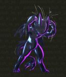 2021 ambiguous_gender anthro back_wings better_version_at_paywall biped black_background black_body claw_fingers colored continuation_at_paywall digitigrade distracting_watermark dragon dreamworks european_mythology faceless_anthro faceless_character featureless_crotch front_view fury_(httyd) glistening glistening_body goo_drip goo_suit goo_transformation handpaw hi_res how_to_train_your_dragon human_to_feral male_(lore) mid_transformation motion_lines mythological_creature mythological_scalie mythology night_fury nude nude_anthro paws scalie sh_in_ys shaded simple_background solo species_transformation spread_legs spreading standing suit_transformation tail tail_motion transformation watermark western_dragon wings