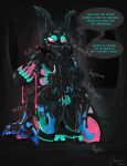 2025 ambush arthropod avian bird bound captured corruption covering dialogue drone dronification encasement genitals goo_creature hi_res hive hug insect lair latex lepidopteran liquid_latex machine male moth nokrull_(riggedreded) null_bulge nullification penis protogen riggedreded surprise toy transformation