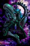 2015 abstract_background absurd_res alien alien_(franchise) alien_genitalia anus arthropod black_body bodily_fluids butt chair_position changeling claws clitoris detailed digital_media_(artwork) dripping drooling duo erection eyeless face_lick female female_penetrated feral friendship_is_magic from_behind_position front_view genital_fluids genitals green_eyes hair hasbro hi_res horn licking long_hair long_tail long_tongue male male/female mane mane_hair monster my_little_pony mythological_creature mythological_equine mythology nude nude_female nude_feral nude_male open_mouth penetration penile penile_penetration penis penis_in_vagina purple_penis queen_chrysalis_(mlp) ripushko saliva saliva_drip saliva_on_face sex sharp_tail sharp_teeth small_butt smile spread_legs spreading tail teeth tongue tongue_out vaginal vaginal_fluids vaginal_penetration vulva xenomorph