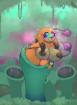 2025 absurd_res anthro big_breasts big_butt blush bodily_fluids breasts brown_body brown_fur brown_highlights brown_nipples butt davidthewolfx10 echidna female front_view fur hair hi_res highlights_(coloring) huge_butt hypnosis hypnotic_gas lena_the_echidna mammal mind_control monotreme multicolored_body multicolored_fur multicolored_hair nipples nude nude_anthro nude_female orange_body orange_fur orange_hair pheromones plant ringed_eyes solo stuck sweat thick_thighs two_tone_body two_tone_fur two_tone_hair vore wide_hips