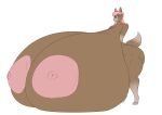 absurd_res anthro big_breasts breasts breasts_bigger_than_head breasts_on_ground brown_body domestic_cat dunennite envy_(softboienvy) eyewear felid feline felis glasses gynomorph hair hi_res huge_breasts hyper hyper_breasts intersex mammal nipples pink_hair ragdoll_cat solo tagme wearing_glasses