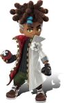  1boy 3d ankle_boots artist_request baggy_pants black_gloves black_sweater boots brown_boots brown_pupils chewing_gum child closed_mouth coat collared_coat collared_sweater dark-skinned_male dark_skin dreadlocks fingerless_gloves fingernails food full_body gloves green_pants grey_sleeve_cuffs gungho hair_tie high_collar highres holding holding_food kinky_hair lace-up_boots leather leather_boots leather_gloves looking_at_viewer male_focus ninjala official_art open_clothes open_coat padded_coat pants pocket popped_collar ribbed_sweater ron_(ninjala) second-party_source short_hair sleeves_rolled_up smile solo sweater thick_eyebrows three-quarter_sleeves toon_(style) transparent_background turtleneck turtleneck_sweater two-sided_coat two-sided_fabric undercut unzipped white_coat white_sleeves yellow_eyes zipper 