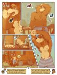 2025 5_toes anthro armpit_hair banjo-kazooie banjo_(banjo-kazooie) bear blue_eyes bodily_fluids body_hair brown_body brown_fur building cabin calling_out choose_your_own_adventure claws clothed clothing digital_media_(artwork) door english_text feet fingers footwear front_door fur garden hi_res hollo_nut hose house hungry looking_around male mammal nipples outside pajamas pinwheel plant porch pubes rareware rumbling_stomach sandals shoes solo stairs stretching sweat tail text tire toes topless topless_anthro topless_male trash_can underwear ursine wheelbarrow window wondering