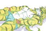  abs anthro bulge clothing feline goshingo1 looking_at_viewer magan male mammal muscular muscular_male pecs simple_background solo teasing tiger tokyo_afterschool_summoners underwear white_background 