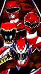  4boys 4ze_meteor abared absurdres assault_visor bakuryuu_sentai_abaranger black_bodysuit bodysuit cloud commentary cropped_head dinosaur gold_trim helmet highres in-franchise_crossover kishiryu_sentai_ryusoulger kyoryu_red kyouryuu_sentai_zyuranger looking_at_viewer looking_up male_focus mask multicolored_bodysuit multiple_boys portrait red_background red_bodysuit red_clouds red_helmet red_mask red_theme ryusoul_red silver_bodysuit silver_trim sky star_(sky) starry_sky starry_sky_background super_sentai tokusatsu trait_connection tyranno_ranger white_bodysuit white_trim zyuden_sentai_kyoryuger 
