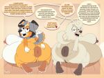 2025 absurd_res anthro anus areola artist_name australian_shepherd bedroom_eyes belly big_belly big_breasts big_butt black_body black_ears black_eyes black_fur black_hair black_nose blue_merle blue_scarf bluey_(series) both_pregnant breasts brown_areola brown_nipples brown_nose butt calypso_(bluey) canid canine canis chow_chow digital_media_(artwork) domestic_dog duo english_text exclamation_point feet female fur genitals grey_body grey_ears grey_fur grey_hair grey_tail hair half-closed_eyes hand_on_butt hand_on_own_butt herding_dog hi_res huge_belly huge_breasts kiffy_(artist) kneeling looking_at_viewer looking_back mammal multicolored_body multicolored_ears multicolored_fur multicolored_hair multicolored_scarf multicolored_tail multiple_pregnancies narrowed_eyes nipples orange_body orange_fur orange_tail pastoral_dog pink_areola pink_nipples pregnant pregnant_anthro pregnant_female presenting presenting_hindquarters puffy_anus scarf seductive sheepdog speech_bubble spitz spread_butt spreading tail tan_body tan_fur tan_hair tan_tail teeth text thick_thighs toes tongue two_tone_body two_tone_ears two_tone_fur two_tone_scarf two_tone_tail vulva wendy_(bluey) white_body white_ears white_fur white_hair white_tail