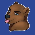  ambiguous_gender anthro bear fur headshot looking_at_viewer mammal redpixie smile solo tongue tongue_out 