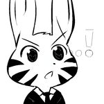  ! 2017 anthro black_and_white bust_portrait clothed clothing disney jack_savage lagomorph male mammal monochrome portrait rabbit reaction_image replytoanons simple_background solo white_background zootopia 