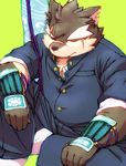  canine ch3cooh1231 dog male mammal moritaka simple_background solo tokyo_afterschool_summoners 