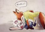  anthro canine comic disney female fox fur judy_hopps lagomorph male mammal nick_wilde ody rabbit zootopia 