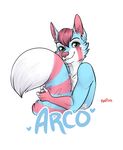  ambiguous_gender anthro badge fur hair looking_at_viewer mammal nude red_panda redpixie smile solo 
