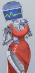  absurd_res auveiss big_breasts breasts clothed clothed_female clothing dress female female_focus gem hi_res humanoid jewelry karen_plankton machine necklace nickelodeon pearl_(gem) pearl_necklace red_clothing red_dress robot robot_humanoid solo solo_focus spongebob_squarepants thick_thighs 