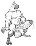  anthro avian balls beak biceps big_balls big_penis bird blue_feathers breath_of_the_wild butt feathers kass_(zelda) looking_at_viewer male muscular nintendo nude pecs penis solo standing talons the_legend_of_zelda thick_penis toomanyboners vein video_games yellow_eyes yellow_feathers 