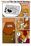  anthro canine comic fox male mammal michiyoshi miles_prower solo sonic_(series) 