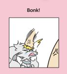 adetuddymax angry anthro bodily_fluids crying duo eyes_closed female fur generation_5_pokemon hair hi_res human legendary_pokemon mammal nintendo pokemon pokemon_(species) reshiram sticker sticker_pack tears tongue white_body white_fur white_hair
