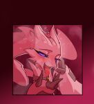 adetuddymax anthro chain female fur generation_5_pokemon hair heart_symbol hi_res legendary_pokemon nintendo pokemon pokemon_(species) purple_eyes reshiram solo sticker sticker_pack teeth tongue white_body white_fur white_hair