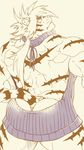  butt clothing feline magan male mammal muscular niku_18 solo sweater tiger tokyo_afterschool_summoners 