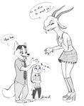  2017 antelope anthro canine disney female fox fur gazelle gazelle_(zootopia) holmssie judy_hopps lagomorph male mammal nick_wilde rabbit zootopia 