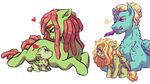  &lt;3 2017 cutie_mark dreadlocks equine female fluffy friendship_is_magic hair hair_bun horse lopoddity male mammal my_little_pony one_eye_closed pegasus pony tree_hugger_(mlp) wings wink zephyr_breeze_(mlp) 