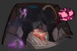 abdominal_bulge andromorph andromorph/male animal_genitalia animal_penis anthro anthro_on_feral anthro_penetrated anus balls belly bestiality big_anus big_balls big_butt bioluminescence bodily_fluids bone bovid bovine broken_bed butt canid canine cum cum_in_ass cum_in_vagina cum_inflation cum_inside cum_on_anus cum_on_butt duo equid equine equine_genitalia equine_penis feral feral_penetrating fox genital_fluids genitals glowing glowing_eyes glowing_markings hi_res horn huge_balls huge_butt huge_thighs hybrid impregnation inflation intersex intersex/male interspecies kendryzak male mammal markings medial_ring monster penetration penis potion puffy_anus questionable_consent saggy_balls scar skull skull_head tail thick_thighs undead vaginal vaginal_penetration vulva