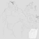 4_arms absurd_res accident accidental_exposure anthro artificer belly bent_over big_nose bulge clothed clothing digital_drawing_(artwork) digital_media_(artwork) eyes_closed floppy_ears fluffy goblin half_naked hi_res hooves humanoid male master microsoft minecraft model_sheet mohawk mojang monochrome multi_arm multi_limb multiple_angles multiple_scenes musclegut muscular muscular_male onomatopoeia raised_tail redesign redraw reference_image scientific_experiment servant simple_background size_difference skimpy small_dom_big_sub sniffer_(minecraft) sniffing solo sound_effects suit tail text underwear warooden xbox_game_studios