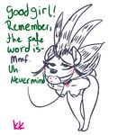  anthro ash_(sing) ball_gag bent_over blush breasts collar dialogue drooling english_text eyelashes female gag humor leash mammal nipples nude porcupine rodent saliva signature sing_(movie) solo text unknown_artist unknown_artist_signature unseen_character 