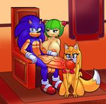  big_breasts breasts canine cosmo_the_seedrian dreamcastzx1 female fox hedgehog male mammal monster_cock nirriti nude plant sonic_(series) sonic_boom sonic_the_hedgehog zooey_the_fox 