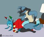  glaceon lucario mistresskoishi pokemon tagme 