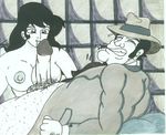  doc_icenogle fujiko_mine koichi_zenigata lupin_iii tagme 