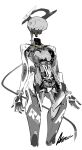  1girl absurdres afukuro android brain breasts cable engine grey_hair headgear highres joints mechabare original robot_joints shoujo_hatsudouki small_breasts solo 