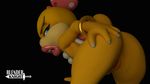  2017 3d_(artwork) absurd_res anthro bent_over big_butt blenderknight butt digital_media_(artwork) female hi_res koopa koopaling mario_bros nintendo pussy scalie solo video_games wendy_o_koopa 