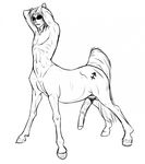  1boy artist_request centaur erection furry horse horse_penis huge_penis male_focus nude penis simple_background solo testicles uncensored veiny_penis white_background yaoi 