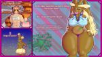  16:9 ailurid animal_humanoid anthro atelierphos belly big_butt breasts brown_body brown_fur buneary butt clothing crop_top digestion digestion_noises duo english_text female femboy fur gender_transformation generation_4_pokemon hi_res hoodie humanoid intersex intersex/female lopunny male male/female mammal mature_female mtf_transformation muscular muscular_male nintendo orange_body orange_fur panties pokemon pokemon_(species) red_panda shirt slightly_chubby text thighs_together topwear transformation transition underwear vore wide_hips widescreen willing_prey yellow_body yellow_fur 