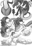  &lt;3 2017 absurd_res animal_genitalia anthro ass_up blush canine chest_tuft cloaca clover~ consentacles digital_media_(artwork) egg_insertion egg_laying_tentacles erection female feral fox fur greyscale hi_res legs_raised licking lizard long_tongue looking_at_viewer lying male mammal monochrome multiple_images nintendo nude on_back open_mouth oral oral_penetration oviposition penetration penis penis_lick pok&eacute;mon presenting presenting_cloaca pussy raised_tail reptile salazzle saliva scalie sex sketch sketch_page smile spread_legs spreading tentacle_grab tentacle_in_mouth tentacles tongue tongue_out translucent translucent_tentacles tuft vaginal vaginal_penetration video_games 