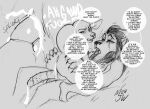  2024 absurd_res after_sex animal_genitalia animal_penis anthro biped black_hair blood bodily_fluids bovid breath butt butt_grab canid canine caprine claws cowgirl_position cum cum_in_vagina cum_inside dialogue disney duo eye_scar facial_scar fangs feet felid feline_genitalia feline_penis female flaccid from_front_position genital_fluids genitals hair hand_on_butt hand_on_chest hi_res humor hybrid kiva_(mjw_darkmode) leaking_cum lion looking_at_genitalia looking_up lying male male/female mammal mane mjw_darkmode moan monochrome on_bottom on_top onomatopoeia open_mouth pantherine panting papillae penetration penile penile_penetration penis penis_in_vagina scar scar_(the_lion_king) scratching sex sheep simple_background sketch slur soles sound_effects speech_bubble teeth text the_lion_king tiptoes tongue tongue_out traditional_media_(artwork) unusual_anatomy unusual_genitalia vaginal vaginal_penetration vulva white_background 