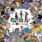  5girls 6+boys abra absolutely_everyone aerodactyl agatha_(pokemon) alakazam anniversary arbok arcanine arm_behind_back articuno bald baseball_cap beedrill bellsprout black_hair black_shirt blaine_(pokemon) blastoise blonde_hair blue_oak blue_pants book brock_(pokemon) brown_hair brown_pants brown_shoes bruno_(pokemon) bulbasaur butterfree caterpie chansey charizard charmander charmeleon clefable clefairy closed_eyes closed_mouth cloyster commentary crossed_arms cubone dewgong diglett ditto dodrio doduo dragonair dragonite dratini drowzee dugtrio eevee ekans electabuzz electrode_(pokemon) english_commentary english_text erika_(pokemon) everyone exeggcute exeggutor facial_hair farfetch'd fearow fire flareon gastly gengar geodude giovanni_(pokemon) gloom_(pokemon) gloves golbat goldeen golduck golem graveler green_gloves grey_pants grimer grin growlithe gyarados hat haunter highres hitmonchan hitmonlee holding holding_book holding_poke_ball holding_whip horsea hypno ivysaur jacket jewelry jigglypuff jolteon jynx kabuto_(pokemon) kabutops kadabra kakuna kangaskhan kingler koffing koga_(pokemon) krabby lab_coat lance_(pokemon) lapras lickitung long_sleeves lorelei_(pokemon) machamp machoke machop magikarp magmar magnemite magneton mankey marowak meowth metapod mewtwo misty_(pokemon) moltres mr._mime muk multiple_boys multiple_girls mustache necklace necktie nidoking nidoqueen nidorina nidorino ninetales oddish official_artist_extra omanyte omastar onix open_book open_clothes open_jacket open_vest orange_hair osare_graffiti pants paras parasect pidgeot pidgeotto pidgey pikachu pinsir poke_ball poke_ball_(basic) poke_ball_symbol pokemon pokemon_(creature) pokemon_rgby pokemon_tower_ghost poliwag poliwhirl poliwrath ponyta porygon primeape professor_oak psyduck purple_shirt purple_shoes raichu rapidash raticate rattata red-tinted_eyewear red_(pokemon) red_scarf red_vest rhydon rhyhorn round_eyewear sabrina_(pokemon) sandshrew sandslash scarf scyther seadra seaking seel shellder shirt shoes short_hair short_sleeves side_ponytail signature slowbro slowpoke smile snorlax spearow spiked_hair squirtle starmie starter_pokemon_trio staryu sunglasses surge_(pokemon) tangela tauros team_rocket team_rocket_uniform teeth tentacool tentacruel tinted_eyewear topless_male vaporeon venomoth venonat venusaur vest victreebel vileplume voltorb vulpix wartortle weedle weepinbell weezing whip white_jacket white_necktie white_shoes wigglytuff zapdos zubat 