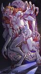 2_mouths 4_arms animal_genitalia animal_penis anthro asian_mythology ball_tuft balls big_breasts bodily_fluids breasts canid canine canine_genitalia canine_penis claws east_asian_mythology eyes_everywhere fangs fox fox_spirit genitals herm hi_res intersex japanese_mythology knocker_piercing mammal monster multi_arm multi_eye multi_limb multi_mouth multi_nipple multi_tail mythology nipples nude_anthro penis penis_tip red_eyes saliva sharp_teeth sheath solo tail tail_eye teeth tongue tongue_out trixythespiderfox tuft yokai