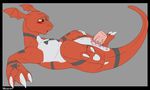  anus backlash91 blush border conditional_dnp digimon dildo female guilmon lying masturbation on_back penetration pussy_juice scalie sex_toy side_view solo spread_legs spreading toying_self vaginal vaginal_penetration 