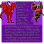  2017 3_toes anthro areola big_breasts breasts claws clothed clothing digital_media_(artwork) dragon emily_vol-viing english_text female gentle_puppet hair hi_res horn looking_at_viewer mask membranous_wings model_sheet nipples nude purple_hair pussy pyro_(team_fortress_2) reptile scalie simple_background smile standing team_fortress_2 text toes valve video_games wings 