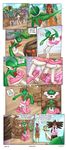  2017 black_hair clothed clothing comic english_text female gallade gardevoir geodude glowing glowing_eyes gothitelle graveler hair male masterploxy nintendo open_mouth pok&eacute;mon red_eyes text tongue video_games 
