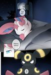  bed brother comic eeveelution feral feral_on_feral girly km-15 male male/male nintendo pok&eacute;mon sibling sylveon text umbreon video_games 