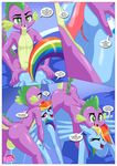  2016 ^_^ all_fours areola balls bbmbbf bed bedroom big_areola big_balls big_breasts big_penis breasts butt clitoris comic doggystyle domination dragon equestria_untamed equine eyes_closed fangs female friendship_is_magic from_behind_position half-closed_eyes holding_butt horse hot_dogging huge_breasts looking_pleasured male male/female male_domination mammal my_little_pony palcomix pecs penetration penis pony pussy rainbow_dash_(mlp) sex smile spike_(mlp) text under_boob vaginal vaginal_penetration winged_pony 
