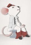  anthro dreiker erection male mammal mike_(sing) mouse penis rodent sing_(movie) solo 
