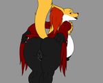  big_breasts big_butt breasts butt delphox female hanging_breasts huge_breasts huge_butt karnator_(artist) looking_at_viewer nintendo pok&eacute;mon pok&eacute;morph presenting presenting_hindquarters presenting_pussy pussy pussy_juice raised_tail simple_background smile thick_thighs video_games voluptuous wide_hips 