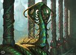  animatronic christopher_burdett city cityscape cobra coiling column feral frill machine magic_the_gathering official_art perspective reptile robot scalie signature snake 
